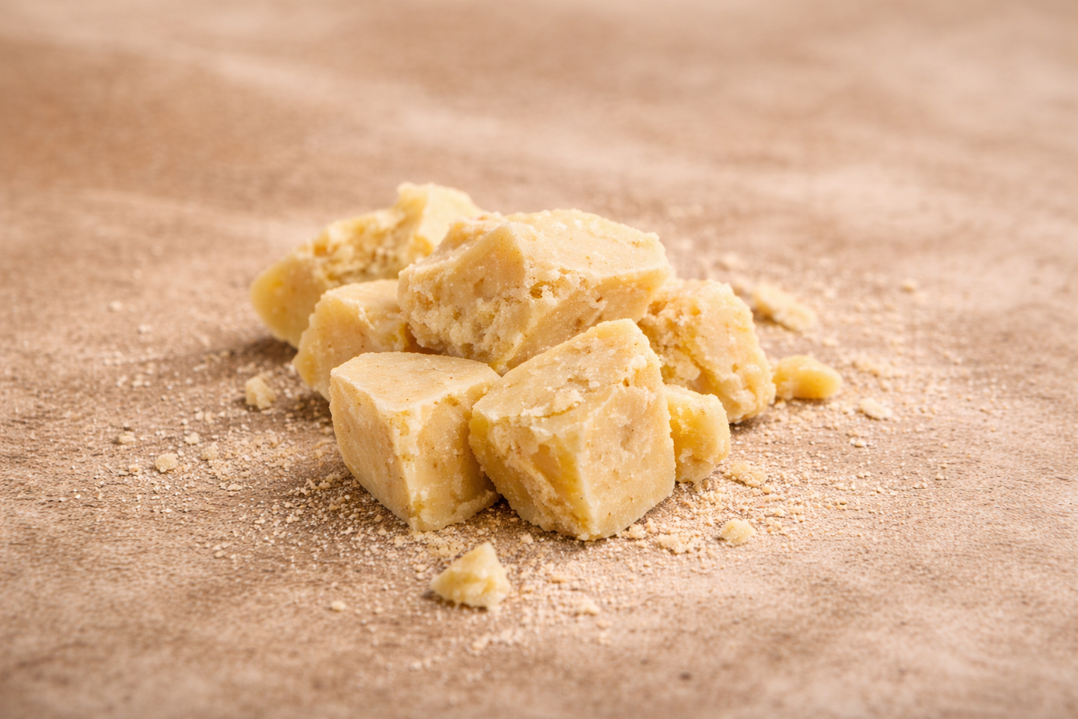 Cacao butter texture